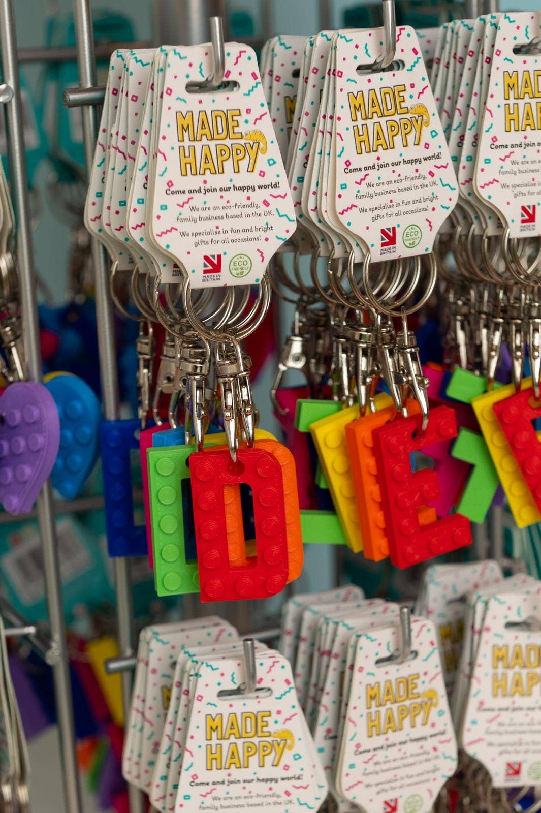 Made Happy Gifts - Wholesale Keychain - Kids - Lego Style Keyring 360 A-Z LEGO® Compatible Keyring9