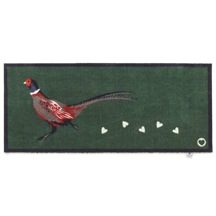 Phoenox Textiles â wholesale Door mat â Hug Rug - Pheasant 2 (Green) doormat3