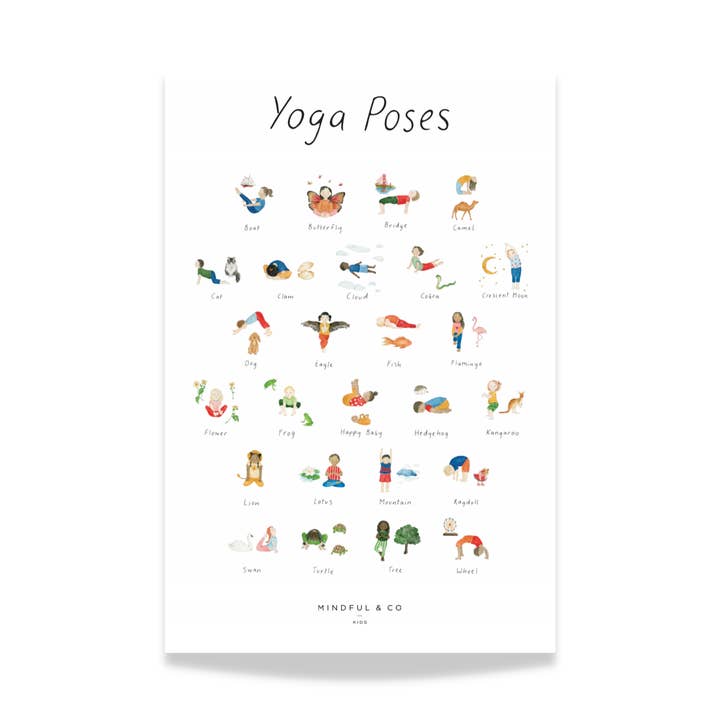 Yoga Poses Print and other Purchase Wholesale yoghurt pouches. Free Returns & Net 60 Terms on Faire trending on Faire.