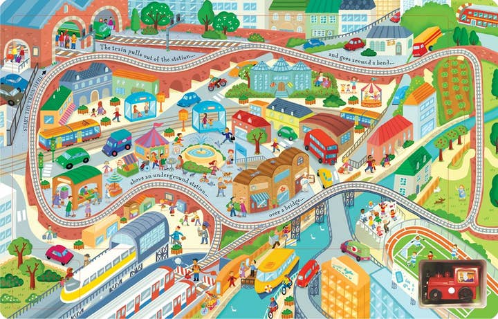 HarperCollins - Wholesale Early Reader Book (6-8) - Wind-Up Train : Usborne3