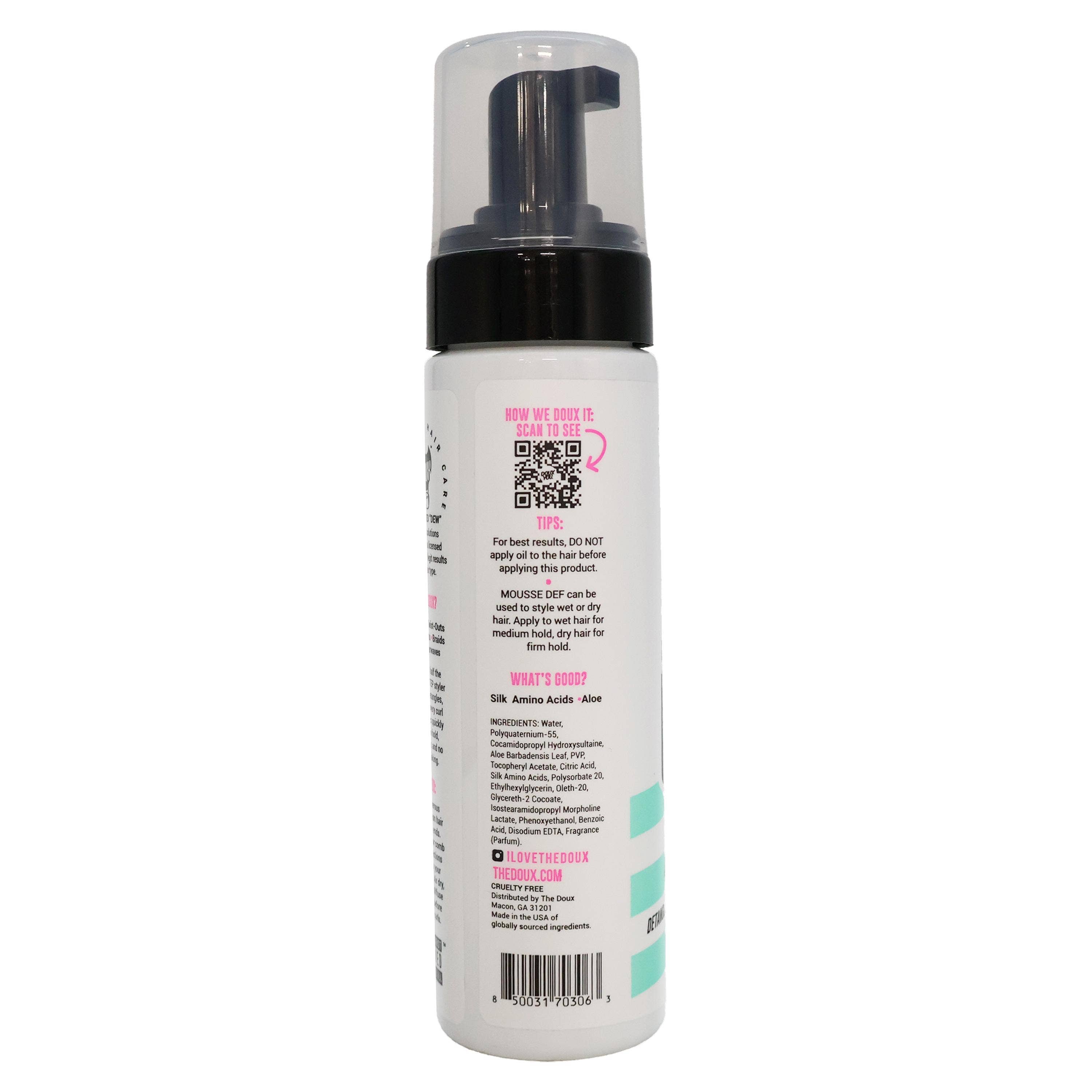 KT Supply - Wholesale Hair Styling Gel/Mousse - The Doux Mousse Define Texture Foam, 7 Oz.1