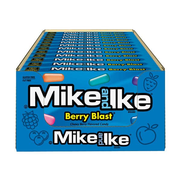 I Got Your Candy - Wholesale Gummy - Mike & Ike Berry Blast Pre-Priced .78oz -24ct3