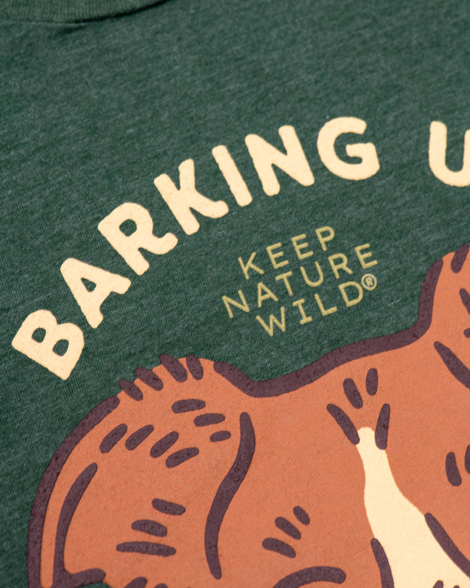 Keep Nature Wild - Vente T-shirt sérigraphié – unisexe - T-shirt unisexe "Barking Up All the Trees" | Forêt chinée2