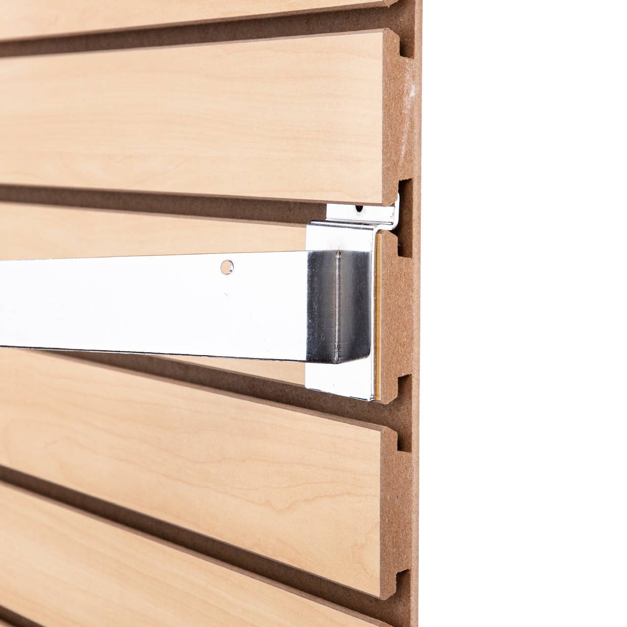 Store Supply Warehouse - Wholesale Retailer Display - Accessories - 2' X 4' Maple Horizontal Slatwall Easy Panels - Pack Of 2 6