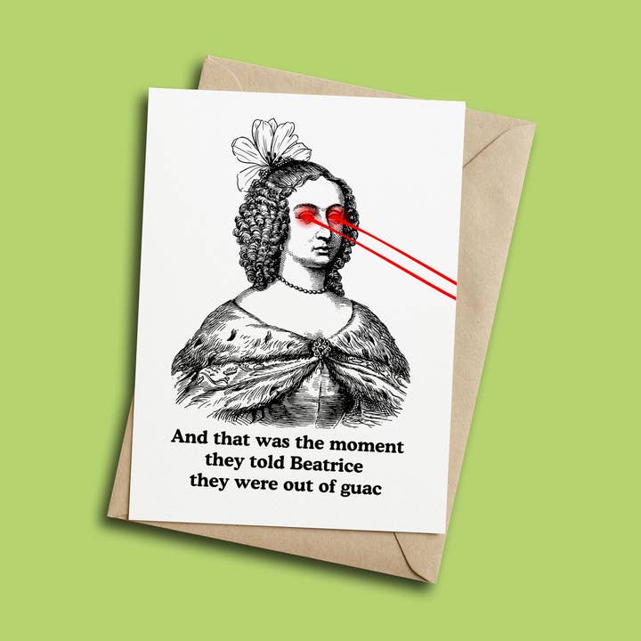 Tarjeta de Felicitación Sin Guac para venta al por mayor de Henny Penny Studio