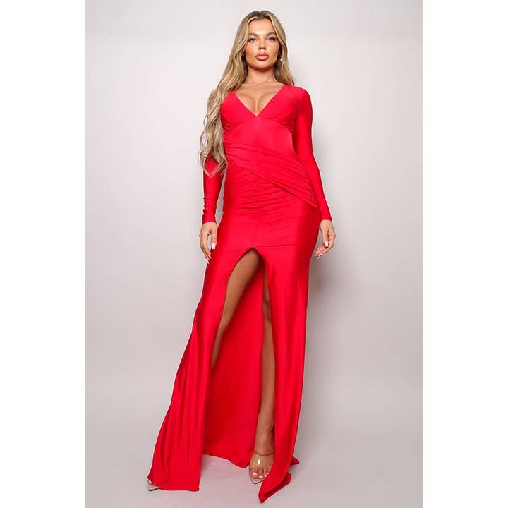 COSTELLO WRAP VESTIDO por atacado de CEFIAN FASHION