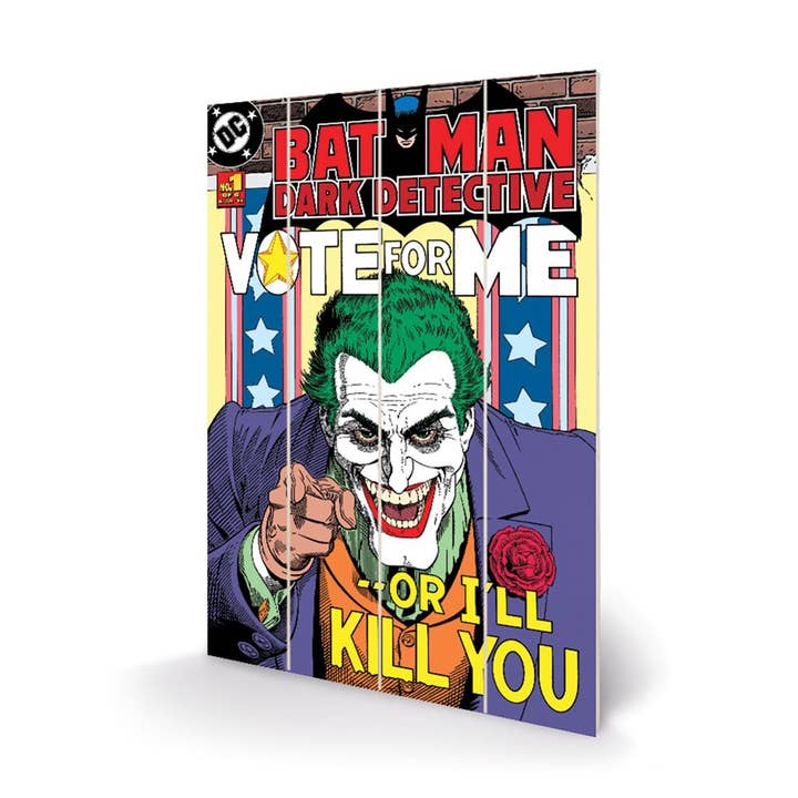 DC Comics (Le Joker - Votez pour moi) 40 x 59 cm pour la vente par Pyramid International