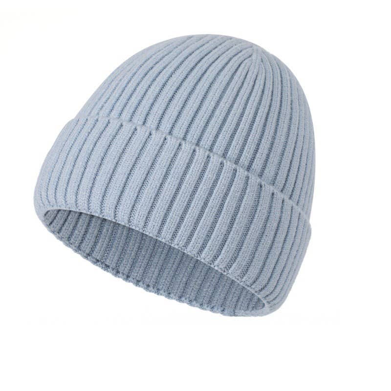 MKS America - Wholesale Beanie - Women's - Classic Solid Color Ribbed Knit Beanie Winter Warm Hat10