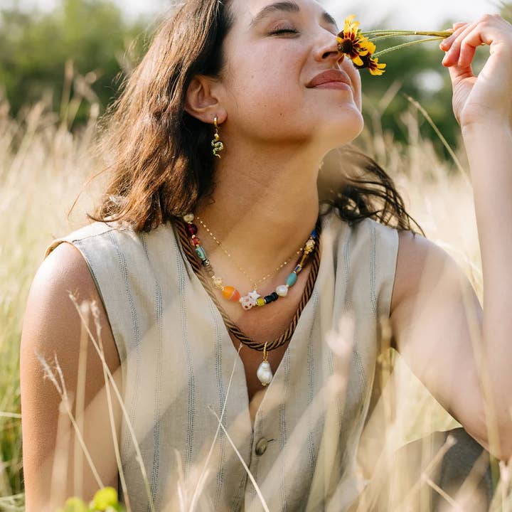 Noonday - Wholesale Beaded/Pearl Necklace - Curio Multicolored Necklace - Assorted BeadsĀ 1