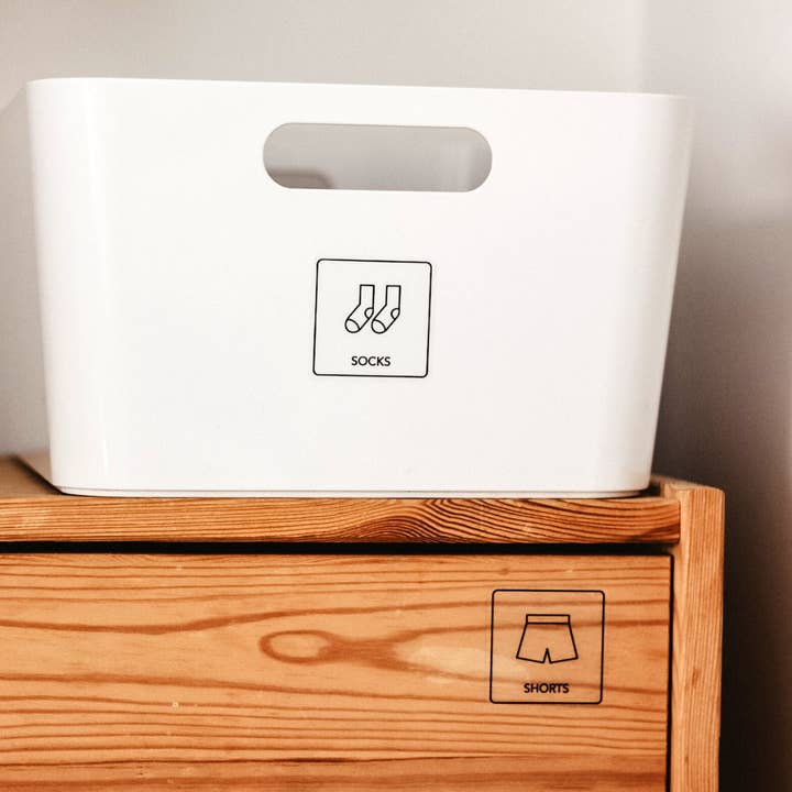 Second Scout - Wholesale Toy storage box – Kids & baby - Clothing Storage Labels1