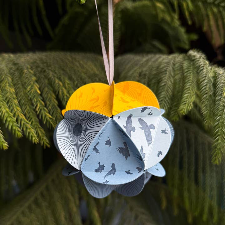 Blackbird Letterpress - Wholesale DIY Craft Kit - icosahedron DIY ornament kit - winter solstice5