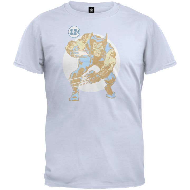 Official Store - Wholesale Screen Printed T-Shirt - Men's - Wolverine - Full Moon Soft Men's T Shirt