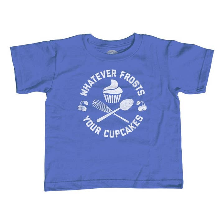 Boredwalk - Wholesale Screen Printed T-Shirt - Kids - Youth Whatever Frosts Your Cupcakes T-Shirt