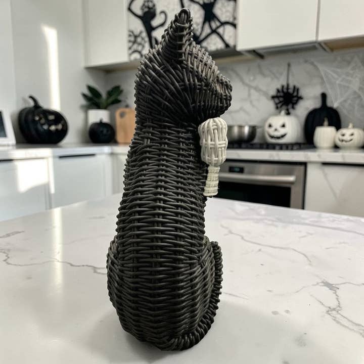 Gia Roma - Wholesale Decorative Figurine - Black Cat Decoration, Farmhouse Halloween Home Decor Statues37