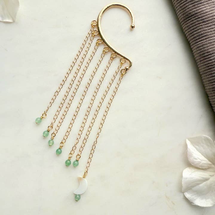 XTRA by Stacey - Wholesale Cuff/Wrap Earrings - The Ravynne Ear Wrap5