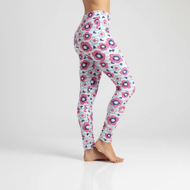 Flower Power Ultimate Leggings for wholesale by Natopia