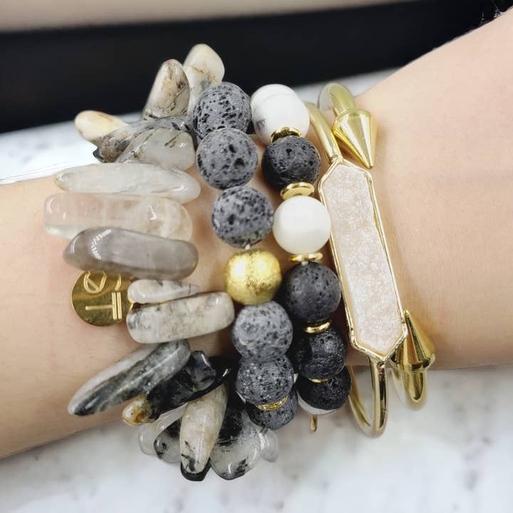 Blyarmbåndsstabel for engroshandel hos Skyscrapers and Trees