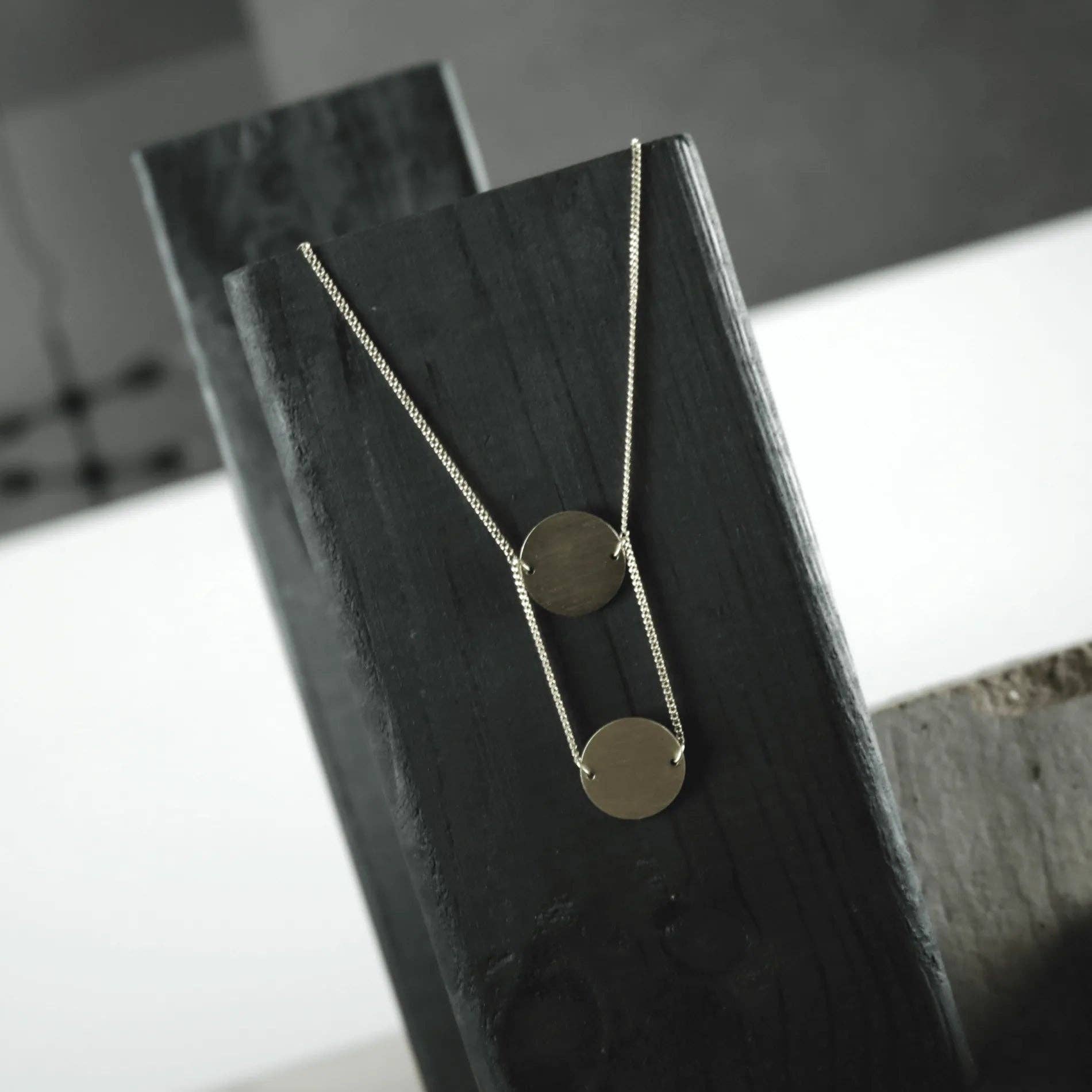 Dansk Copenhagen - Wholesale Halskettinghanger - Theia Verstelbare 2 Punt Ketting Goud Vergulding2