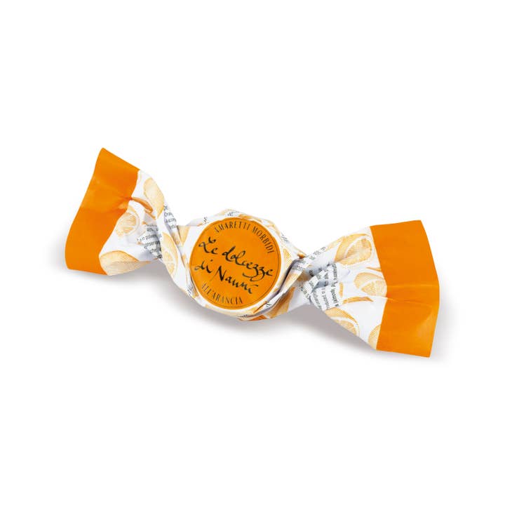 Le Dolcezze di Nanni - Wholesale Cookie - 2952 Soft orange macaroons made in Italy, Tuscany