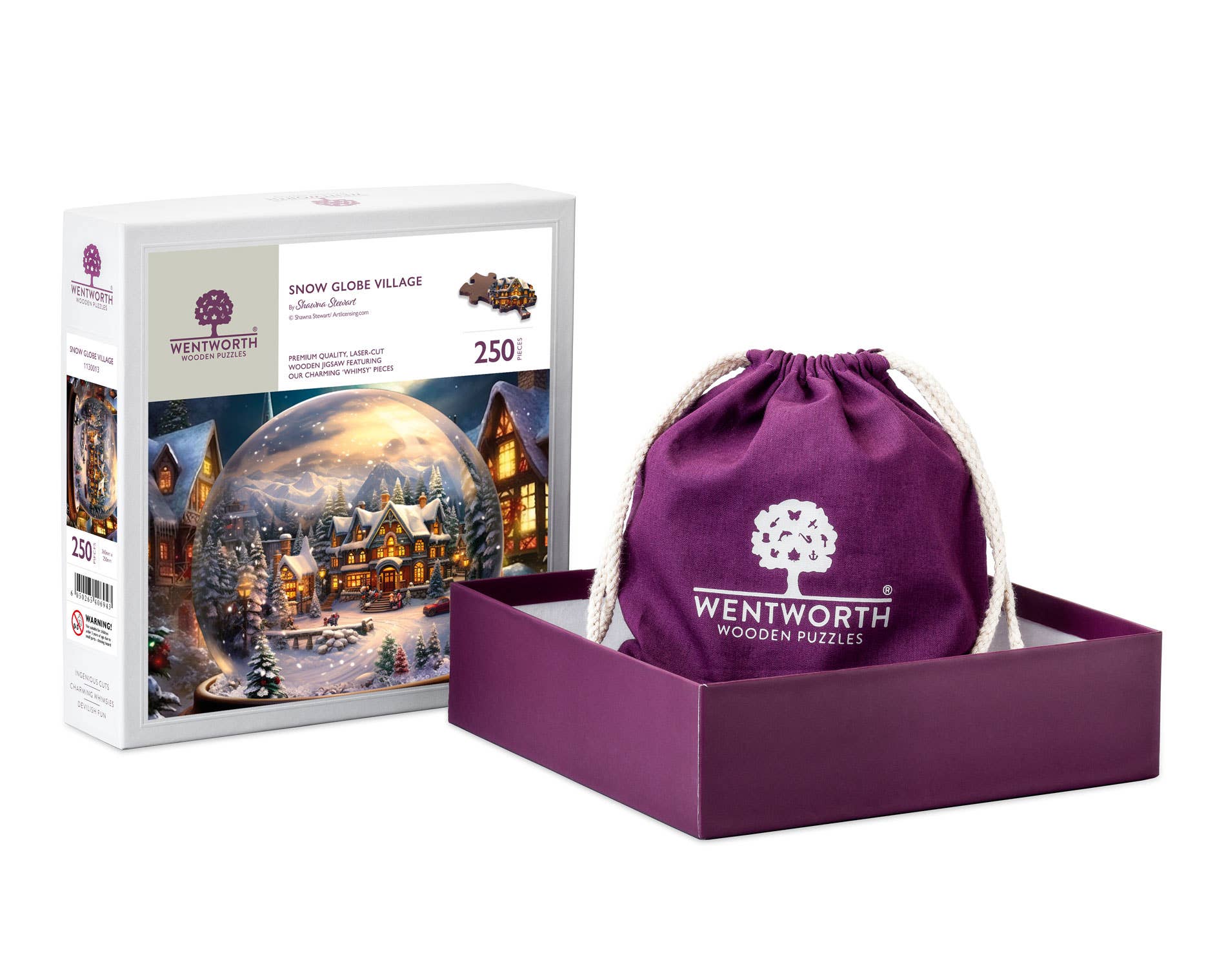 Wentworth Puzzles – wholesale Puzzle – Adult – Snow Globe Village