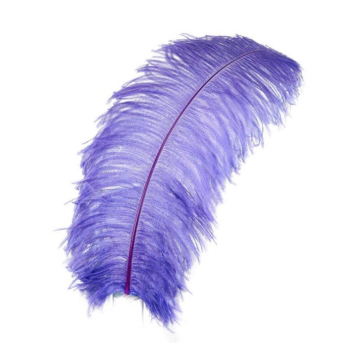Grandes plumes d'autruche - Plumes Prime Femina de 24 à 30 pouces - Lavande pour la vente par Zucker Feather Products