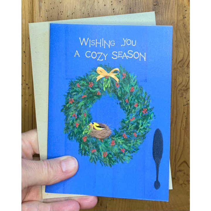 The Chrysalis Imagery – wholesale Season’s Greetings card – Cozy Card - Holiday3