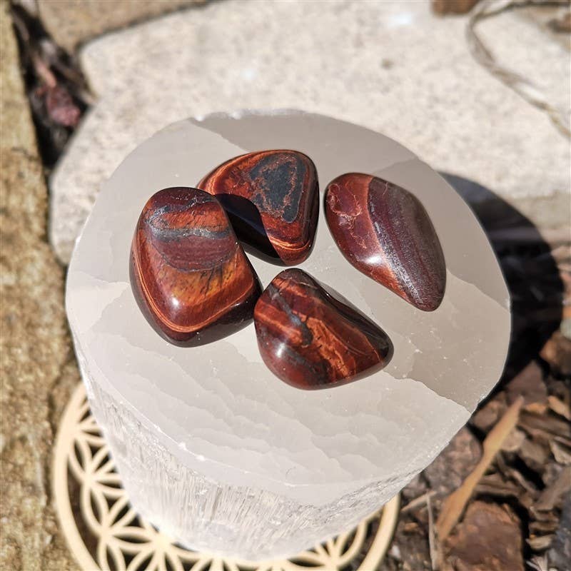 Mirabylis - Wholesale Spiritual Stone/Crystal - Bull's Eye - Rolled Stone - 2 to 3 cm1