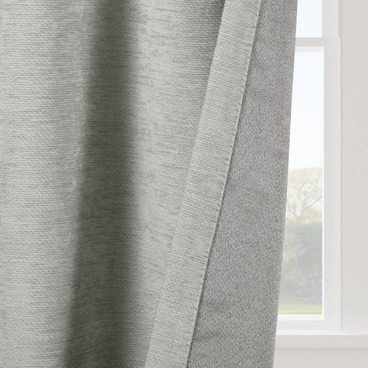 Awesome Home - Wholesale Curtain - Chenille Room Darkening Back Tab Curtain, 1 Panel, 52"x96"46