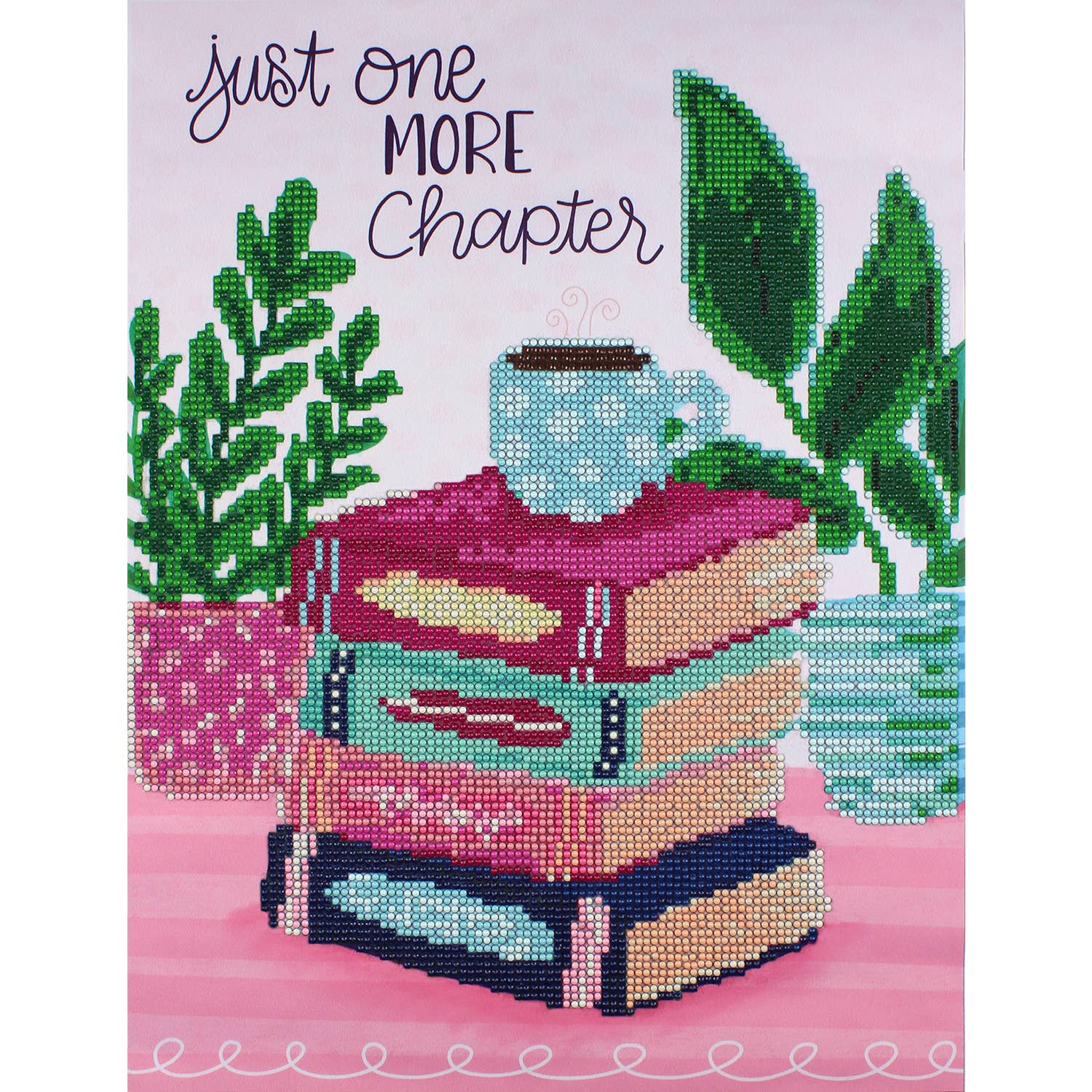  Multi It's a Bookish Life Diamond Painting Kit for wholesale on Faire7