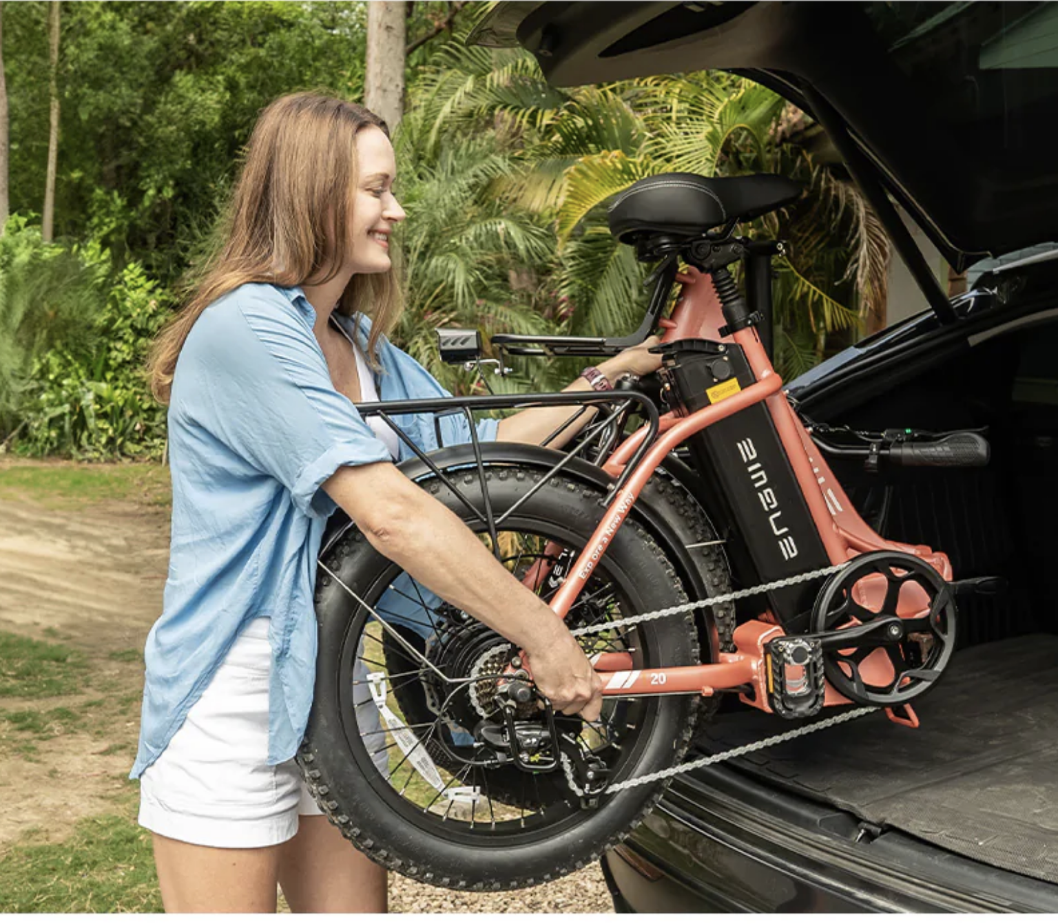 Vastmedic - Vente Vélo et trottinette – enfant - Vélo électrique utilitaire ENGWE L20 2.0 750W, couple 75 N.m, cadre ouvert9