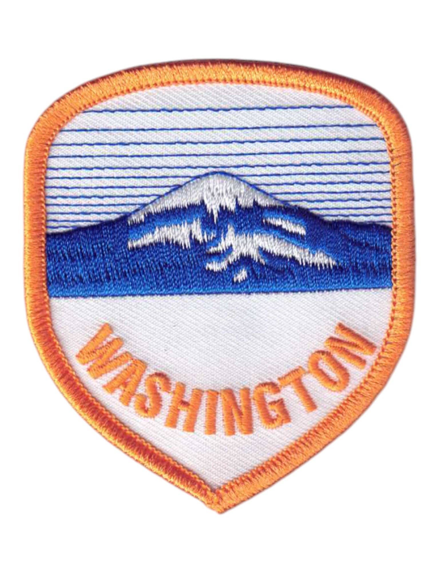 Happy Wood Products - Wholesale Patch - WASHINGTON Mountain Souvenir Patch - 33530