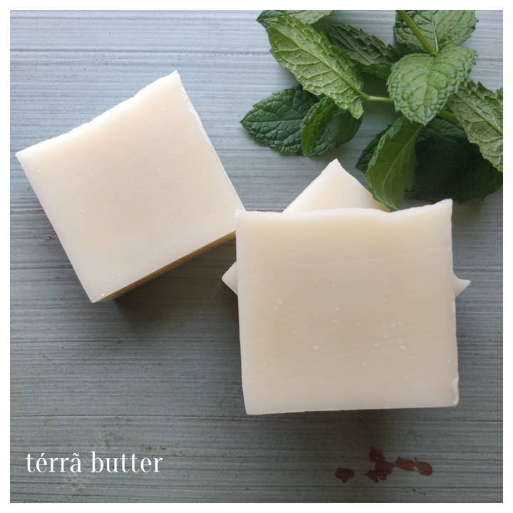 Energizing Peppermint Body soap for wholesale by Terra Butter