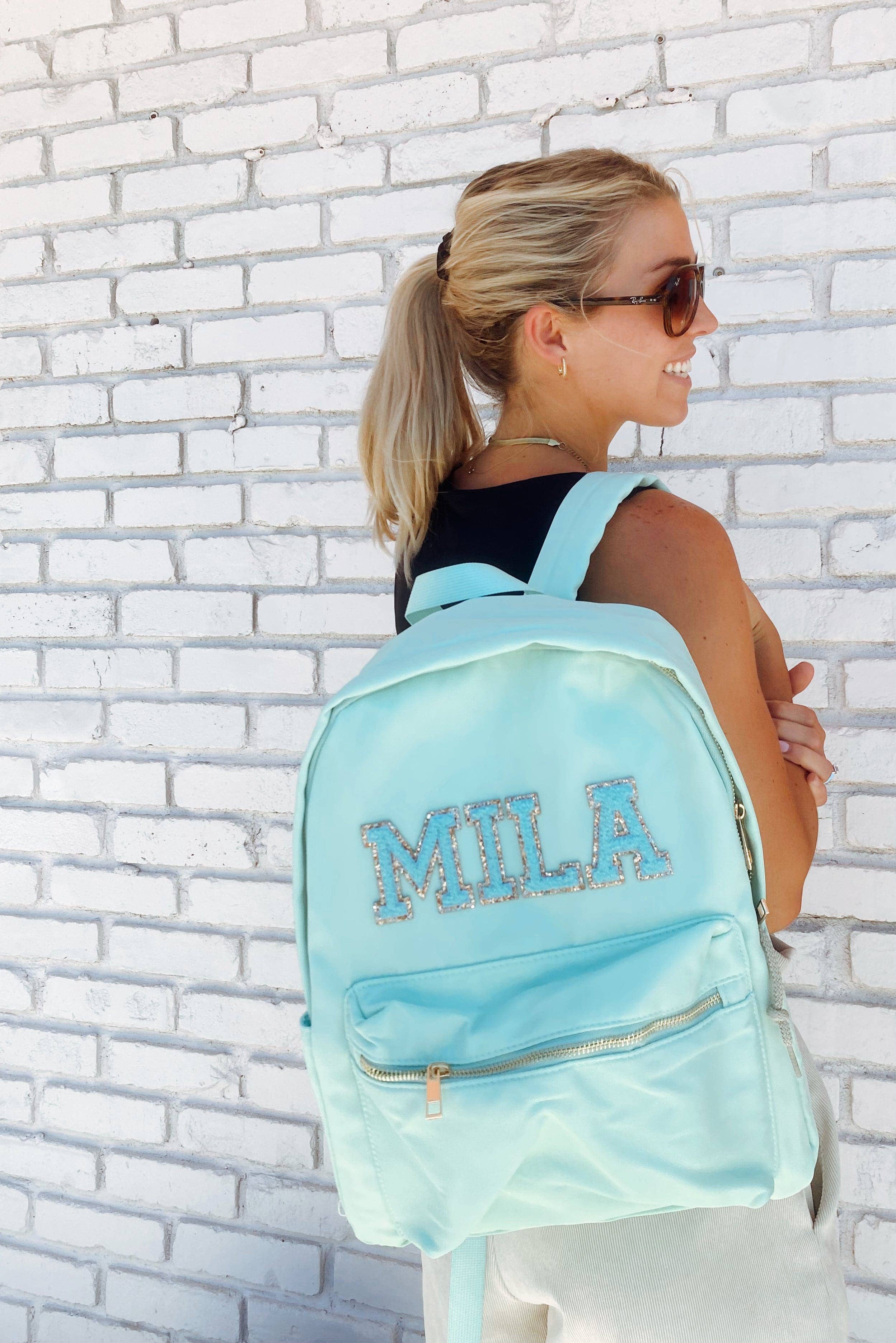 Beige Nylon Backpacks for wholesale on Faire18