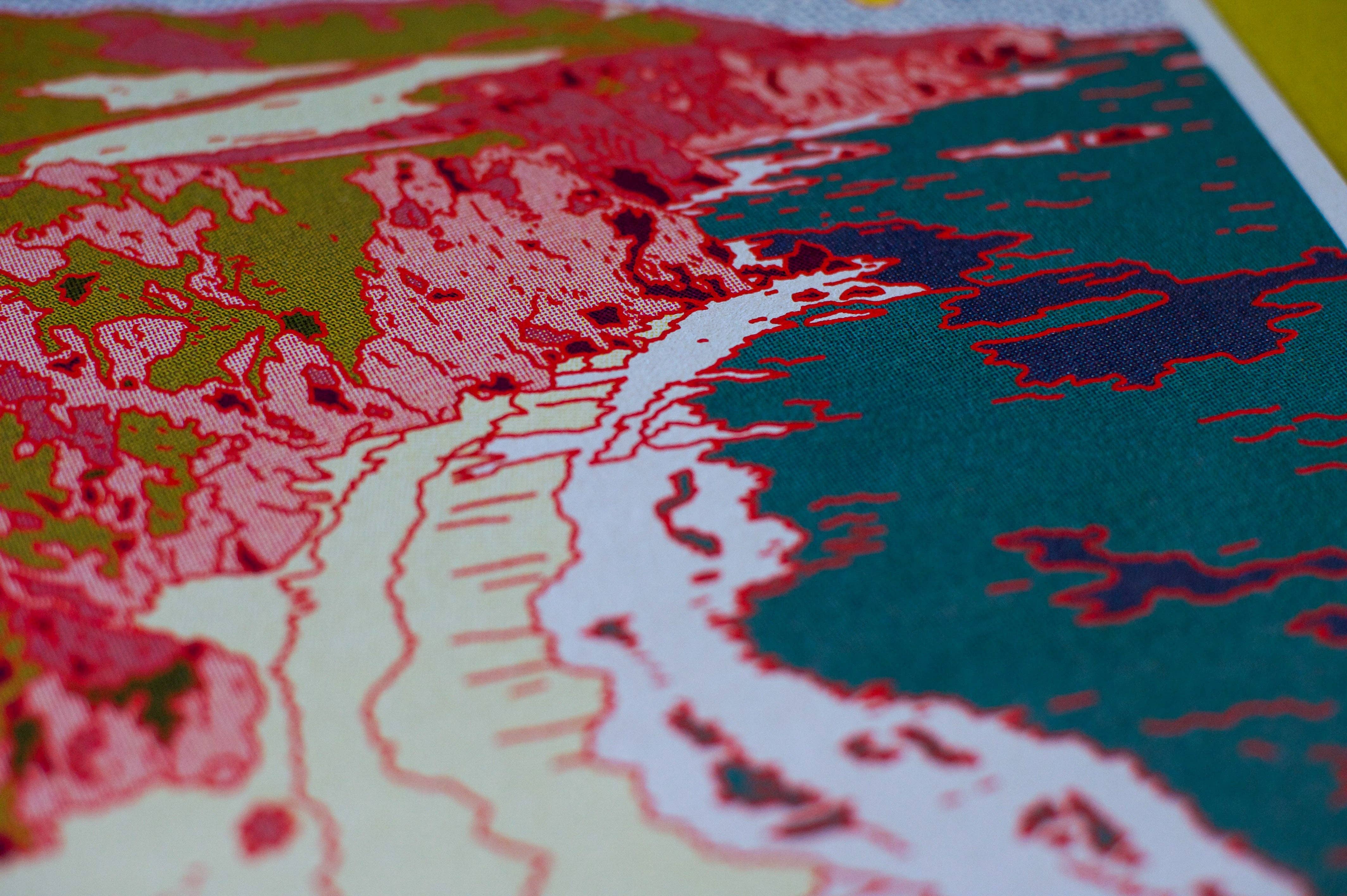 Caroline Clark - Wholesale Art Print - Big Sur Art Print5