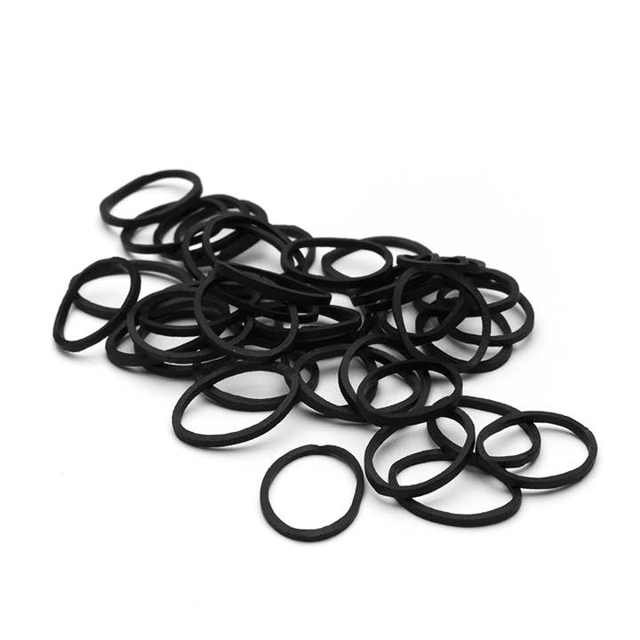 Annie International, Inc. - Wholesale Hair Tie - Annie Rubber Bands 1000Ct Black