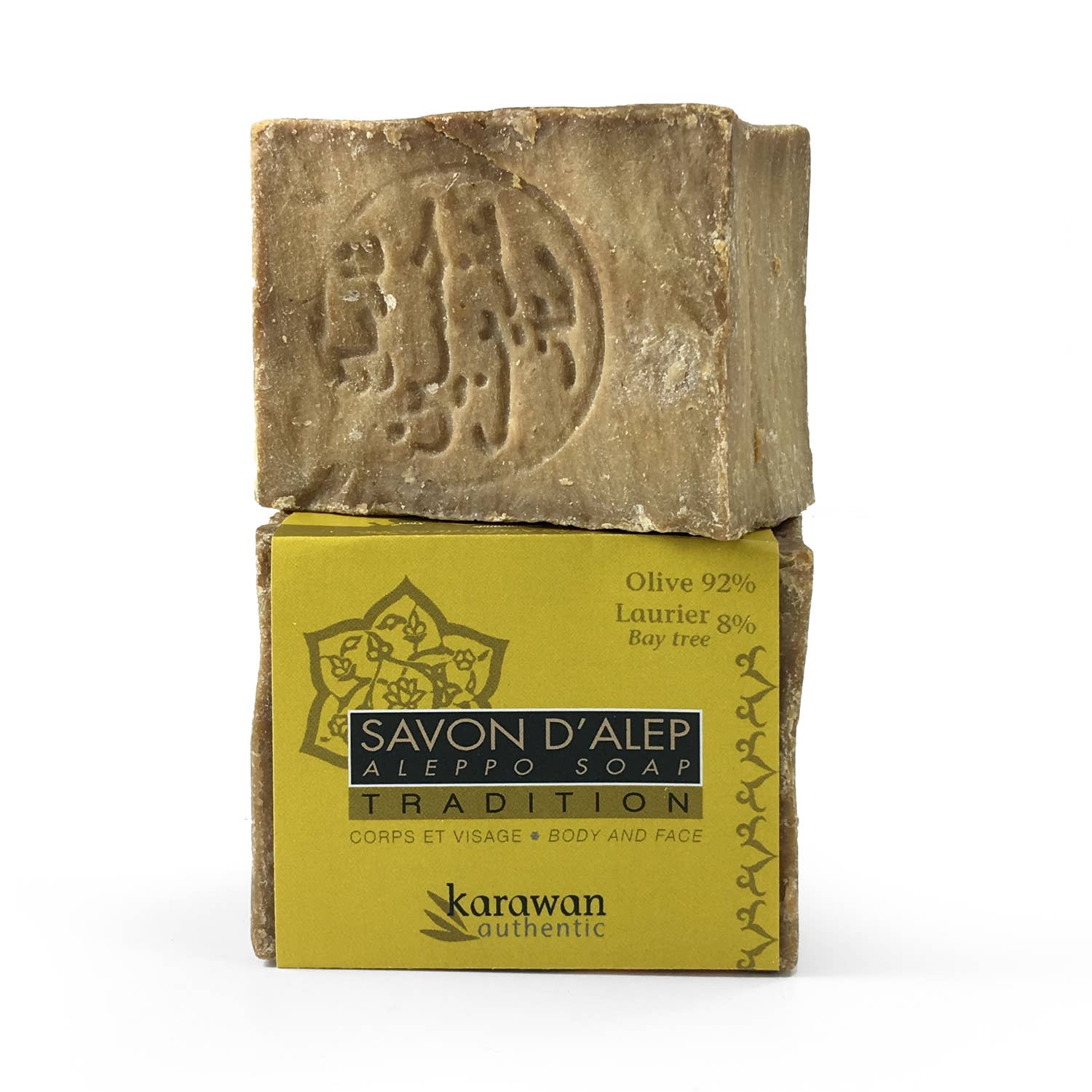 Karawan Authentic - Wholesale Bar Soap - TRADITIONAL ALEPPO SOAP - 92% OLIVE OIL AND 8% BAY OIL8