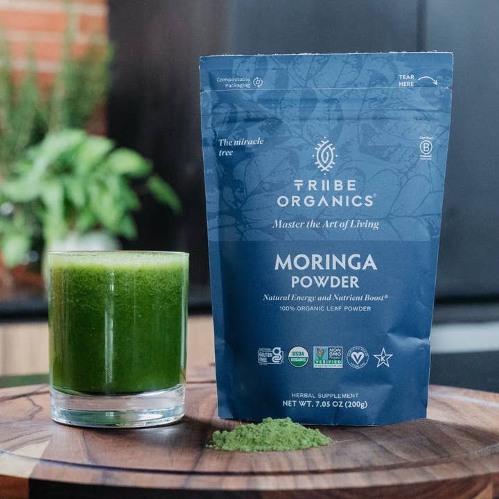 Organic Moringa Powder for wholesale by Tribe Organics