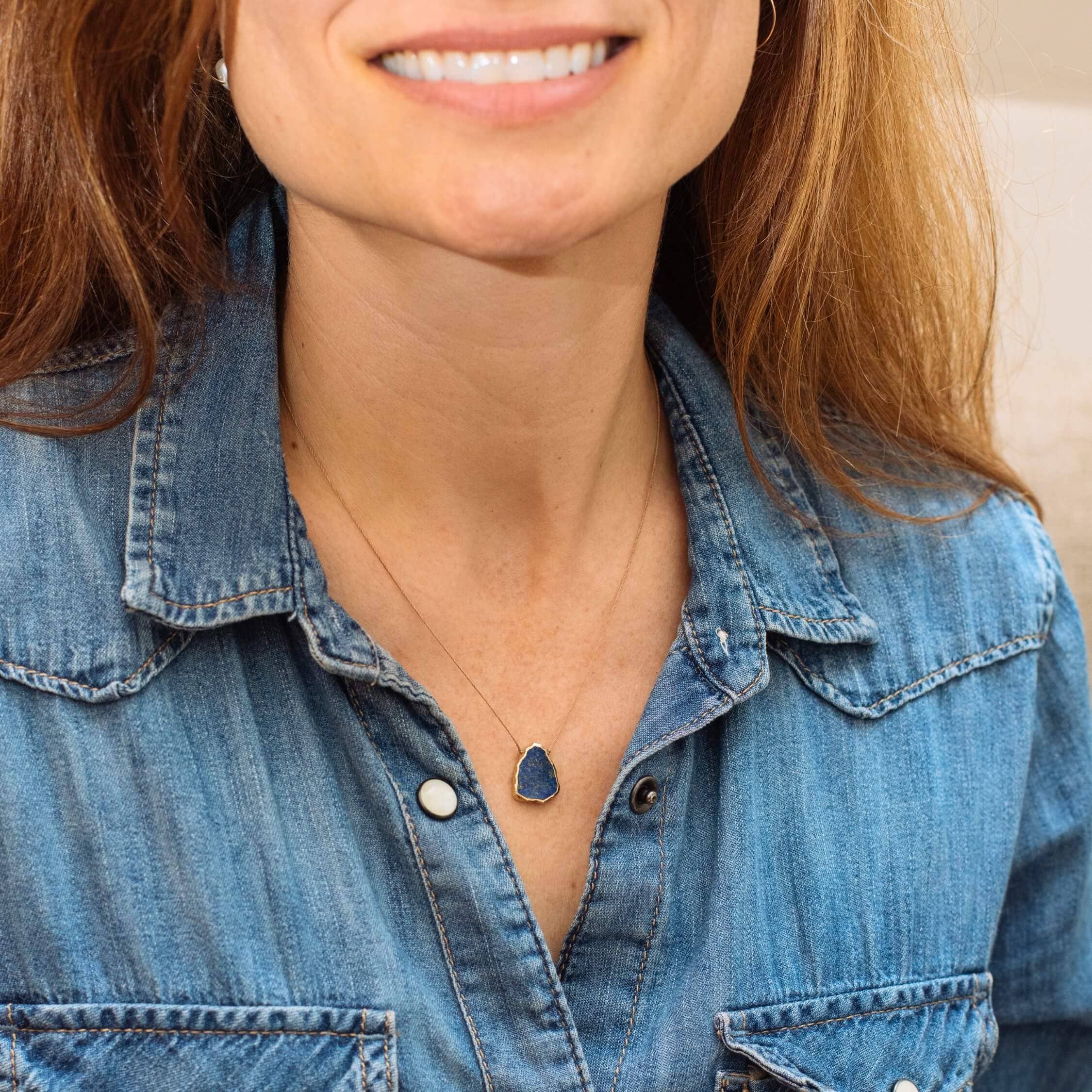 SoulKu – wholesale Hänge-/berlockhalsband – Lapis Lazuli Alkemihalsband för Drottning2