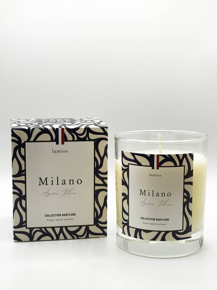 Babylon collection - Milano candle for wholesale by lumios