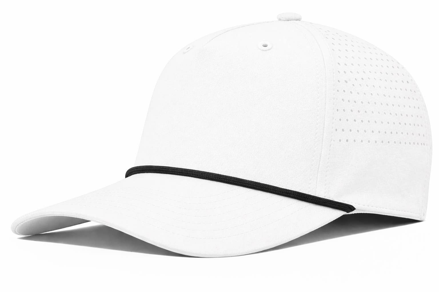 Stitch & Bill Hats - Wholesale Baseball Cap - Unisex - Performance 5 Panel Rope Baseball Cap Air Flow Men Women