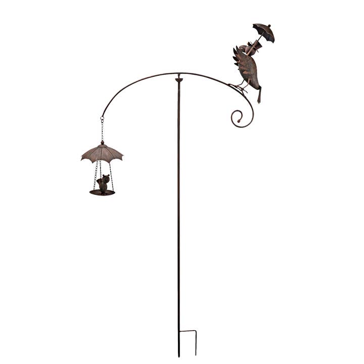 RCS Gifts - Wholesale Garden/Lawn Stake - Rainy Day Crow Balancer Garden Stake - 55"