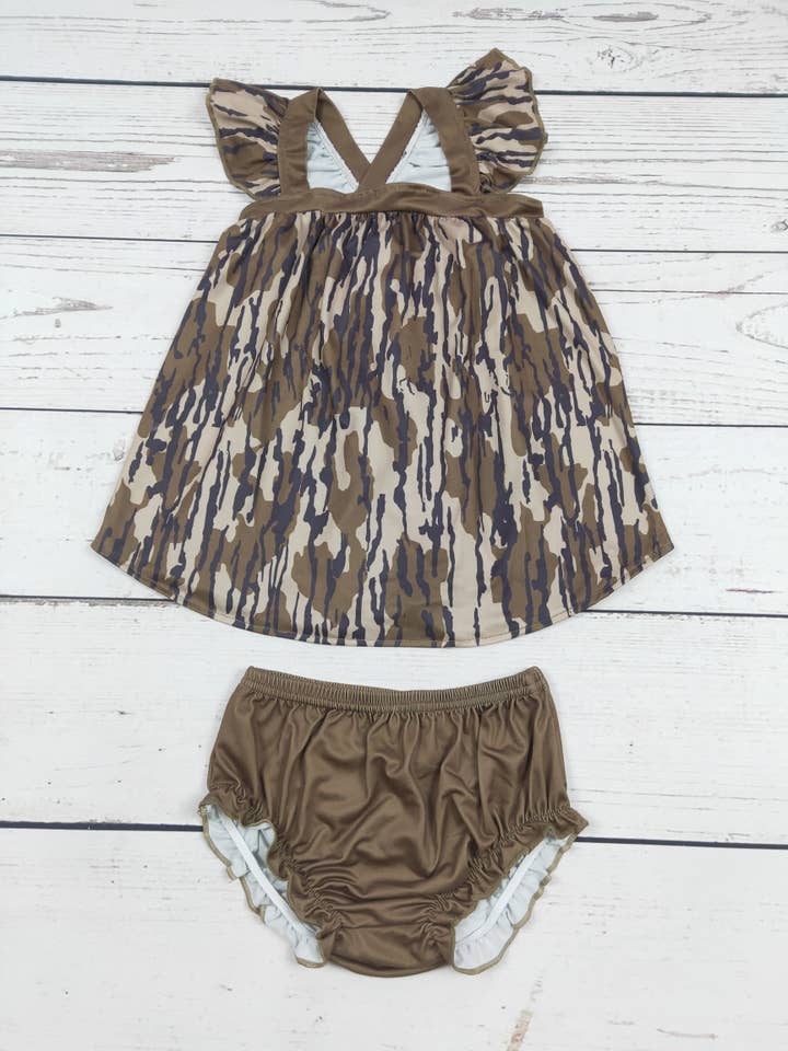 sassy kids palace - Wholesale Clothing Set - Baby - Camouflage Baby Girls Clothing