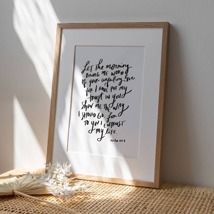 Let The Morning - 8"x10" Print for wholesale by Amy Renee Design