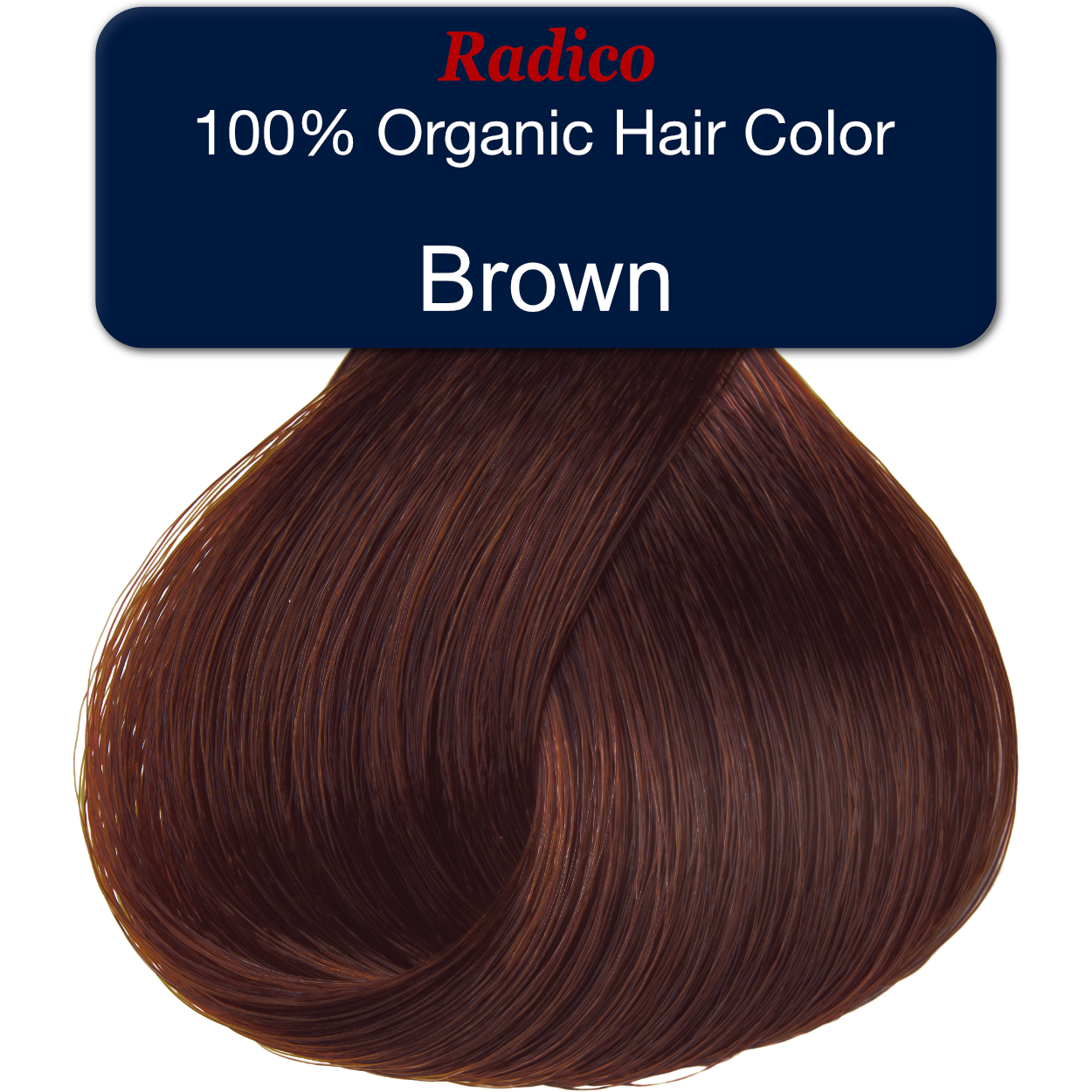 Radico USA - Wholesale Hair Dye - Brown - 100% Organic Hair Color1