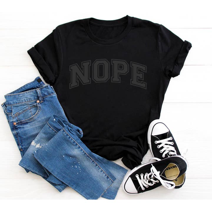 (PUFF INK) NOPE for wholesale by Exclusive Thredz