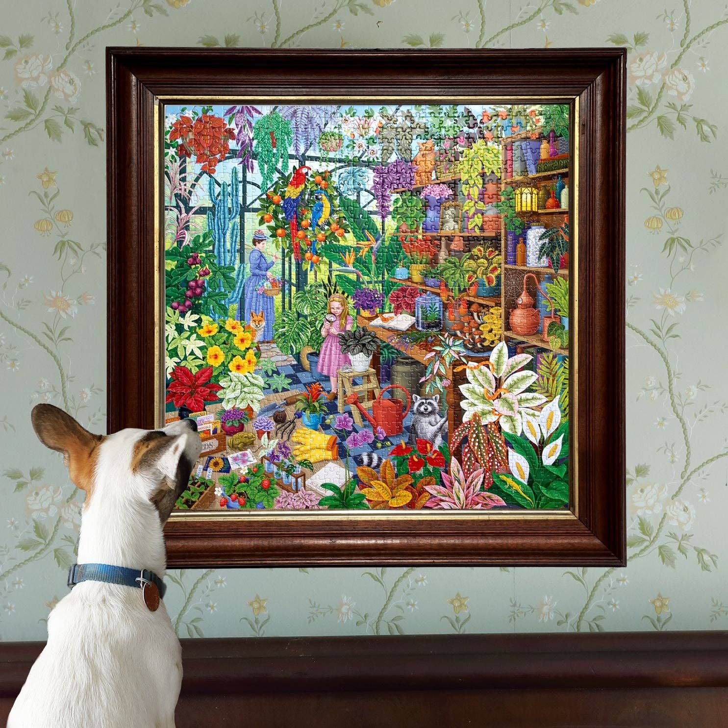 eeBoo - Wholesale Puzzle - Adult - Alchemist's Greenhouse 1000 Piece Puzzle3