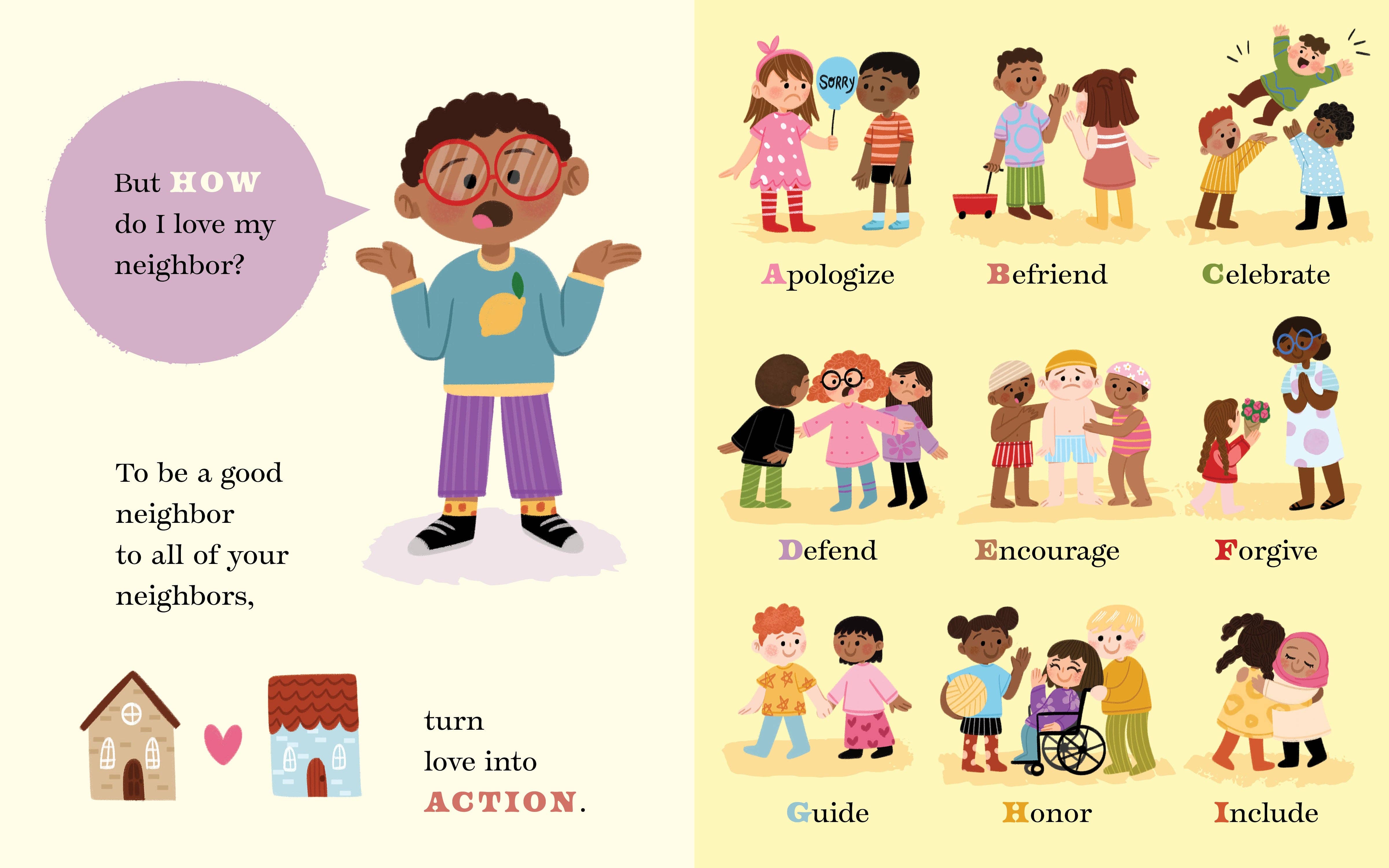 Bushel & Peck Books - Wholesale Preschool Book (3-5) - Love Your Neighbor10