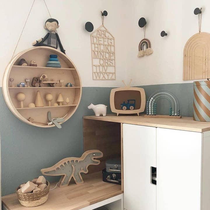 The Butter Flying - Wholesale Wall Accent - Wooden Alphabet House5