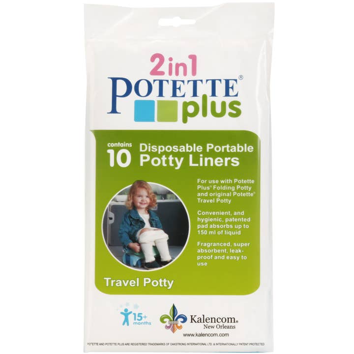 10 Potty Liners for wholesale by Potette