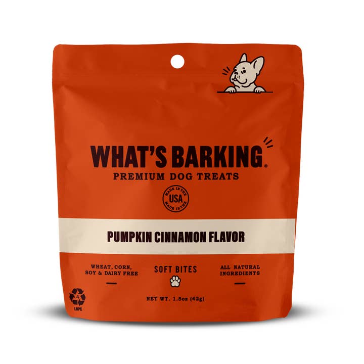 What's Barking - Wholesale Pet Treats - Dog - Mini Variety Pack Dog Treats, 1.5oz Case 13